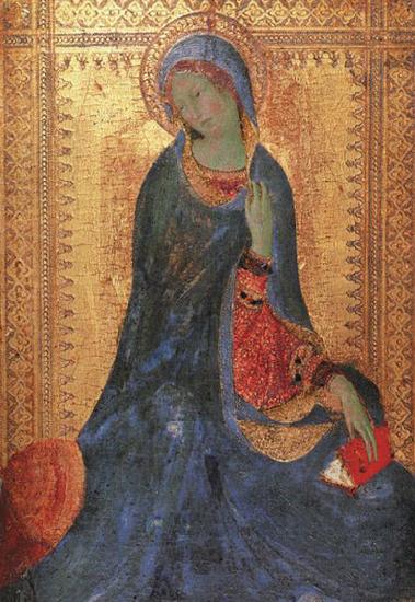 Simone Martini The Virgin of the Annunciation China oil painting art